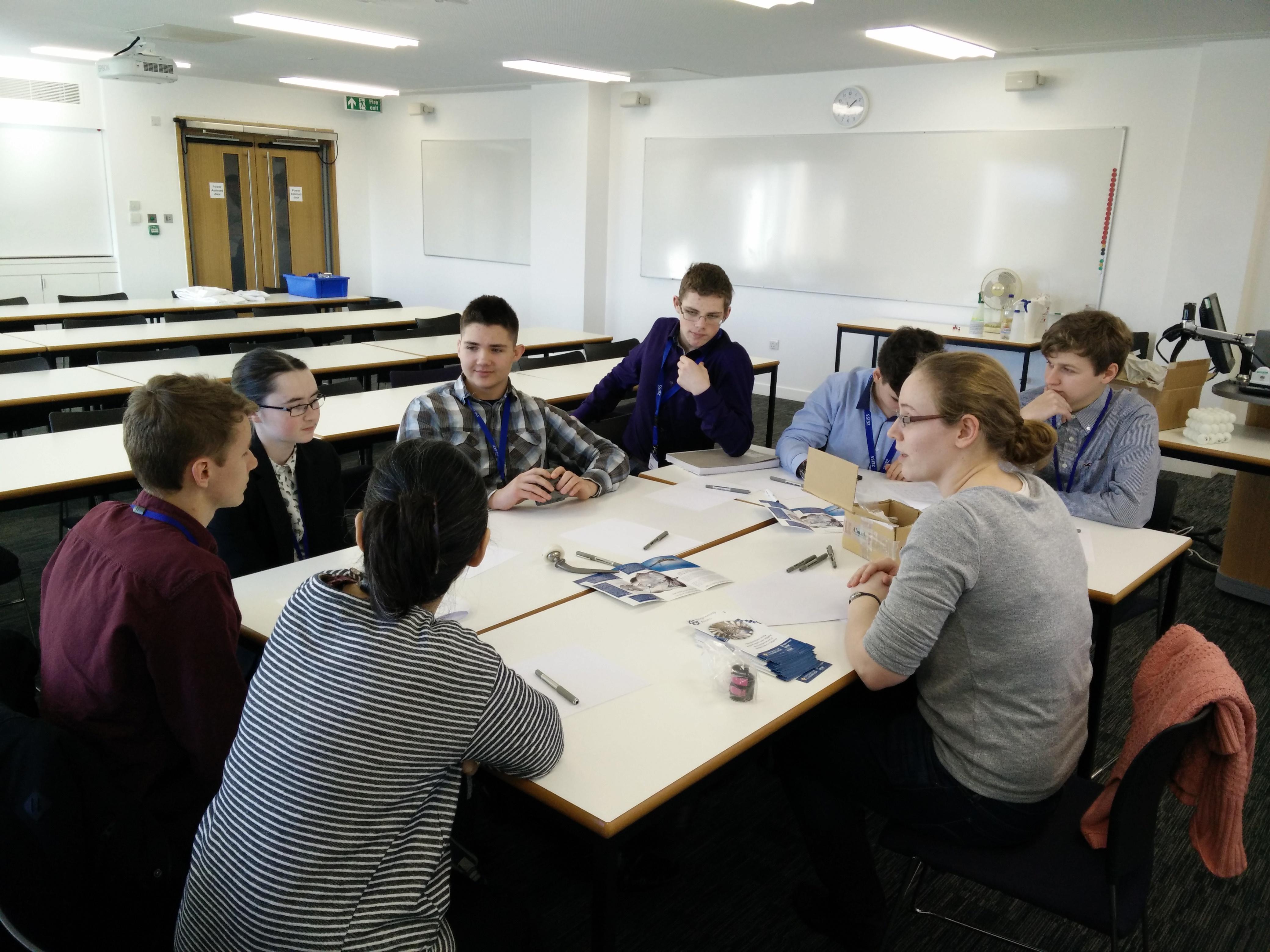 Cambridge Academy for Science and Technology Visit